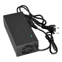 Fonte de Alimentação para Moto Eletrica/ e-Bike JN-48-150 para Bateria de Lithium / 48V / 2A / 100-240V ~ 50/ 60HZ - Preto