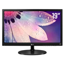 Monitor LED LG 19" 19M38L-B HD