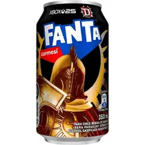 Refrigerante Fanta Carmesim Edição Especial Xbox 25 Anos - 350ML