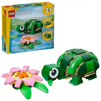 Lego 31377 Tortuga Con Flor