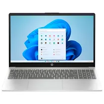 Notebook HP 15-FD2747NR, Intel Core Ultra 7 255U 1.70HZ (5.20GHZ), Ai Boost 12 Npu Tops, 16GB Ram, 512GB SSD, Tela 15.6" Full HD (1920 X 1080) Ips, Windows 11 Home Copilot + PC, Inglês, Prata