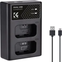 Carregador K&F NP-FW50 Duplo USB-C 28.0009