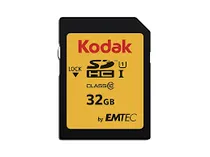 Kodak Tarjeta de Memoria SD32GHC10K SD 32GB Uhs-I U1 V10 Premium