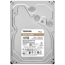 HD Toshiba 10TB N300 Pro Nas 3.5" SATA 3 7200RPM - HDWG71AXZSTB (Garantia BR)