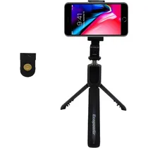 Bastón Selfie Ecopower EP-T001 Negro Controle/ Trípode/ 72CM/ Ios/ Android