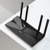 W. TP-Link Router Archer AX23 AX1800 Dual Band 2.4/ 5GHZ/ Wifi 6/ 4ANT/ Black