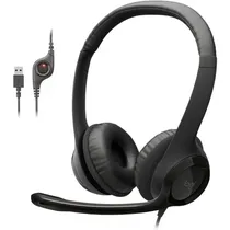 Fone Logitech c/Mic. H390 USB-C 981-001575