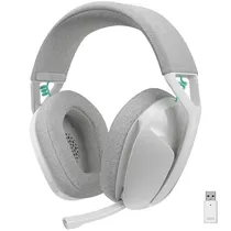 Headset Gamer Logitech G325 Lightspeed Wireless / Bluetooth - Branco / Cinza (981-001530)