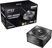 Fonte Asrock PRO-M1000G 1000W 80 Plus Gold - 90-UXR100-GFUA2