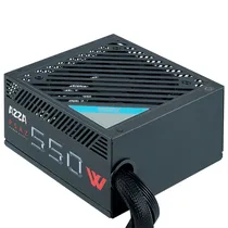 Fonte de Alimentação para PC Azza PSAZ-550W 80 Plus Bronze/550W/Bivolt - Black