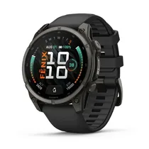 Reloj Inteligente Garmin Fenix 9 51MM 010-04763-10 Carbon Gray Titanium