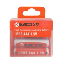Pilhas AAA Alcalinas Mox MOBAAA4ALK LR03 1.5V (4 Unidades)