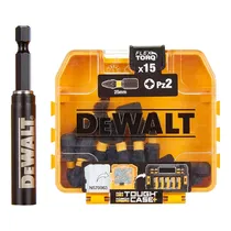 Jogo de Ponteiras de Impacto Dewalt Extreme DT70618T – 15 Peças