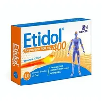 Etidol Ibuprofeno 400MG - 10 Caps