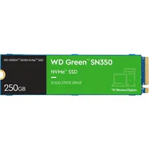 HD SSD M.2 250GB Western Green SN350 Nvme WDS250G2G0C-00CDH0 2400 MB