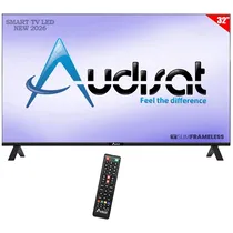 Smart TV LED 32" Audisat AD-32 (2026) HD Android TV Wi-Fi com Conversor Digital (1 Ano de Garantia)