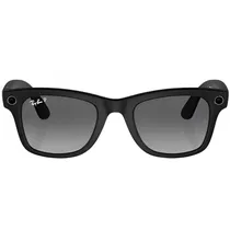 Oculos de Sol Ray Ban Meta RW4006 Matte Black Polar Gradient Graphite