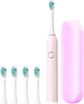 Escova de Dentes Recarregável Toothbrush Deep Clean Pink - Caixa Feia