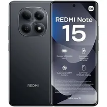 Smartphone Xiaomi Redmi Note 15 6.77" DS Lte 8/256GB 108+8/20MP 45W - Black (US)