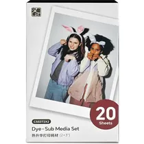 Papel Foto Hanin HPRT Dye-Sub Media Set CS5372X2 (20PCS/Box) Refil p/ Z5S