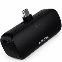 Mini Carregador Portatil Powebank Mox MO-PB505 / 12W / 5000MAH / USB-C - Preto