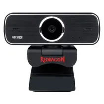 Webcam Redragon Hitman Full HD 30 FPS Microfone Integrado GW800-1 - Preto