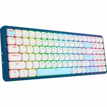 Teclado Redragon Eva Pro K684WB-RGB-Pro - Blue/White