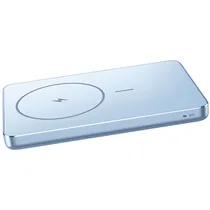 Carregador Portátil Wireless Xiaomi Super Slim Magnetic Power Bank 5000 WPB0507S 5.000 Mah Salida USB-C - Blue