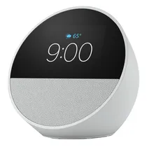 Amazon Echo Spot 2024 com Tela 2.83 / Alexa / Relógio / Alto-Falante / Wi-Fi - Glacier White