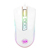 Mouse Redragon Cobra M711W RGB White Gamer 10000 Dpi