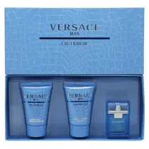 P.Versace Eau Fraiche M Edt 5ML+25ML Shower Gel+25 A/s Balm