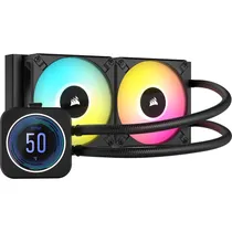 Cooler Líquido para Cpu Corsair Icue H100I Elite LCD XT 240 MM PWM - Preto (CW-9060074-WW)