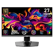 Monitor Gamer MSI Mag 272QP 27" Quad HD 240HZ Oled - Preto
