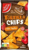 Petisco Gut & Günstig Tortilla Chips Milde Paprika - 300G