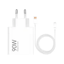 Cargador Xiaomi 90W MDY-15-Ek 90W Hypercharge USB-A/USB-C + Cable White BHR07ZBEU