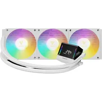 Cooler Líquido Gamdias Chione E4-360 V2 Argb 360 MM com Tela Digital para Cpu - Branco