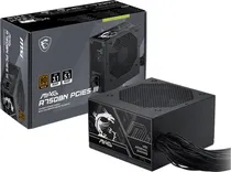 Fonte MSI 750W Mag A750BN PCIE5 III ATX3.1 80 Plus Bronze PCIE5