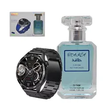 Relogio G-Tide Power - Preto + Perfume Taka 30ML