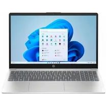 Notebook HP 15-FD0101DX, Intel N150 (3.60GHZ), 4GB Ram, 128GB Ufs, Tela 15.6" HD (1366 X 768), Windows 11 Home, Inglês, Prata