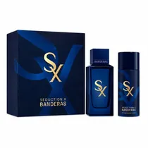 Kit de Perfume Antonio Banderas Seduction X Edp Masculino - 100ML+DEO150ML