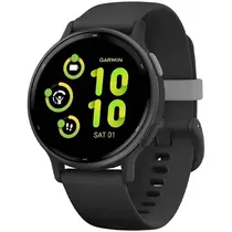 Relogio Garmin Vivoactive 6 Slate Black (010-02985-00)