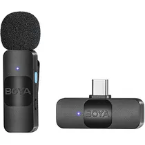 Microfone Boya BY-V10 USB-C 1TX+1RX Black