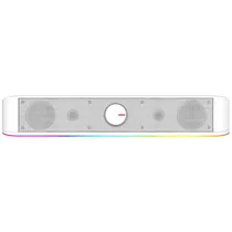 Speaker Redragon GS560W Adiemus 2 de 3 Watts RMS com USB/Mini Jack 3.5 MM - Branco