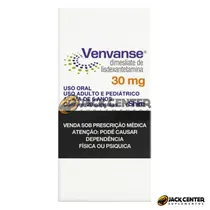 Venvance 30MG/30COM.Lisdexanfetamina Quimfa**