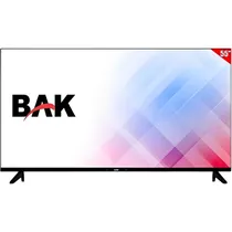 Televisão Smart LED BAK BK-55G 55" 4K Wifi - Preto