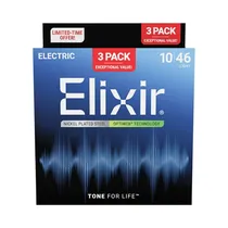 Cuerda Guitarra Eléctrica Elixir Optiweb EX-16572 de 3 Pack