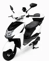 Moto Elétrica Midi Pro MDP-X50MAX 1000W 60V/30AH-Branco (Acompanha Capacete)