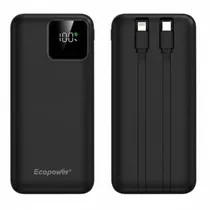 Ecopower Cargador Portatil EP-C823 12000MAH Negro