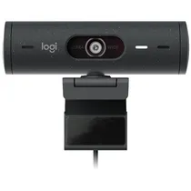 Webcam Logitech Brio 505 Full HD USB-C - Cinza