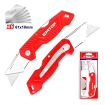 Estilete Emtop ESNKF6236 – 61 X 19MM / 6 Lâminas